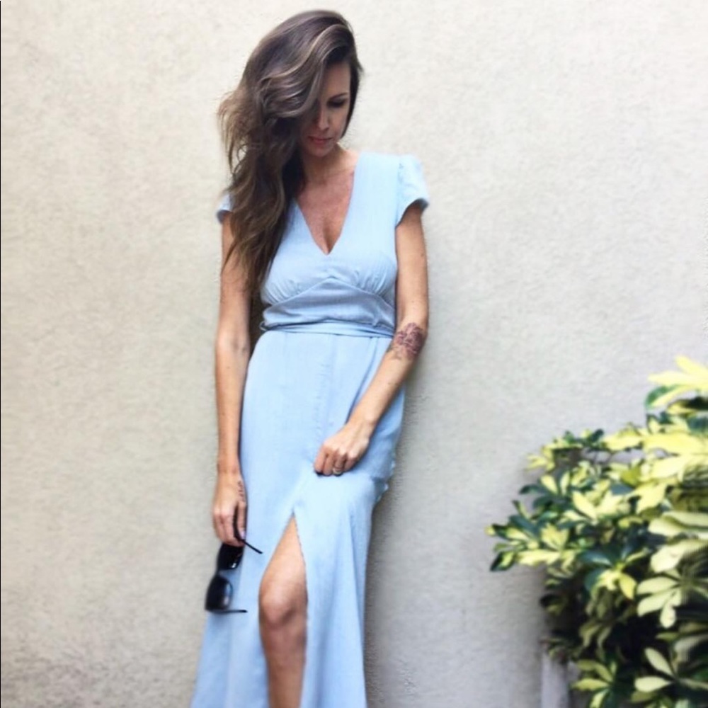 OML London long “Cinderella” dress.